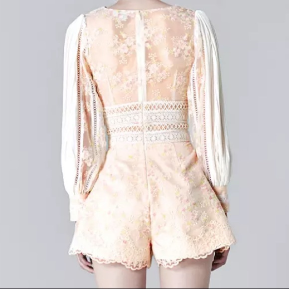 SOLD💕Embroidered romper - Picture 2 of 8